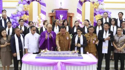 Di Usia ke-4, GMIM Yosua Mundung Satu Resmikan Gedung Baru, Wabup Fredy Tuda: Bukti Iman dan Gotong Royong Jemaat