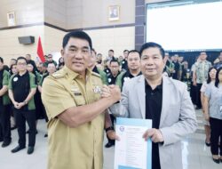 Gubernur Yulius Selvanus Hadiri Pelantikan Panitia Paskah Nasional oleh BPMS GMIM di Wisma Negara
