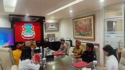 Wali Kota Manado Terima Audiensi Pimpinan Umat Hindu, Bahas Persiapan Nyepi Tahun Saka 1948