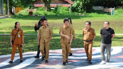 Wali Kota Tinjau Penataan Taman Lapangan Bantik, Ajak Warga Jaga Kebersihan dan Manfaatkan Fasilitas