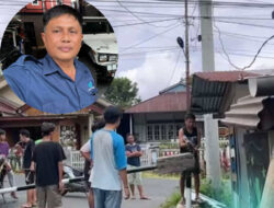 Peduli Kampung Halaman, Nafry Mandang Bangun Portal dan Pasang CCTV di Motoling