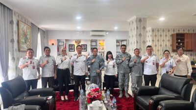 Bupati FDW Sambut Bakamla Minut, Bahas Rencana Kantor Pengamanan Laut di Minsel