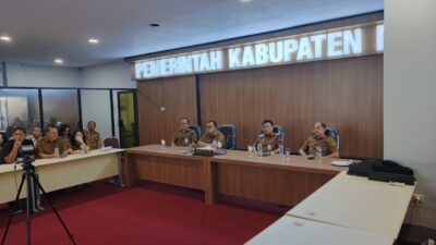 Rakor Nasional, Bupati Robby Tegaskan Komitmen Kendalikan Inflasi dan Dukung 3 Juta Rumah