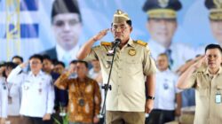 Peringatan Bulan K3 Nasional 2026 di Kota Bitung, Gubernur YSK Paparkan Agenda Prioritas Keselamatan Kerja