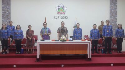 Pemkot Tomohon Siap Diperiksa BPK, Wali Kota Caroll Senduk Hadiri Entry Meeting