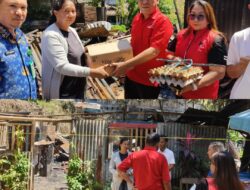 PDI Perjuangan Manado Hadir untuk Korban Kebakaran Bumi Nyiur, Tegaskan Solidaritas Kemanusiaan