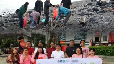 Tindaklanjuti Instruksi Presiden Prabowo Subianto, Pemkot Manado Gelar Aksi Bersih-Bersih di MBW dan Karang Ria