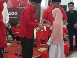Richard Sualang Pimpin Buka Puasa Bersama PDI Perjuangan Manado, Salurkan Bantuan ke Anak Panti