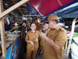 Bupati dan Wakil Bupati Minahasa Sidak Pasar Jelang Idul Fitri, Pastikan Harga dan Stok Bapok Terkendali
