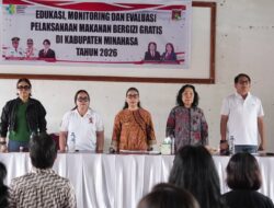 Wabup Vanda Sarundajang Buka Edukasi dan Evaluasi Program Makanan Bergizi Gratis di Minahasa