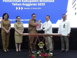 Robby Dondokambey Serahkan LKPD Unaudited 2025 ke BPK, Tegaskan Komitmen Transparansi Keuangan Daerah