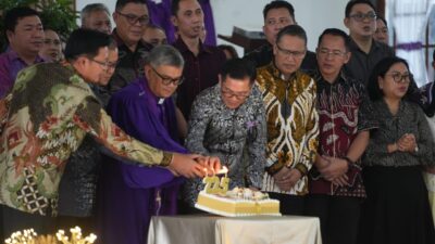 HUT ke-225 Jemaat GMIM Eben Haezer Treman, Joune Ganda Ajak Jemaat Perkuat Persatuan dan Semangat Baku Sayang