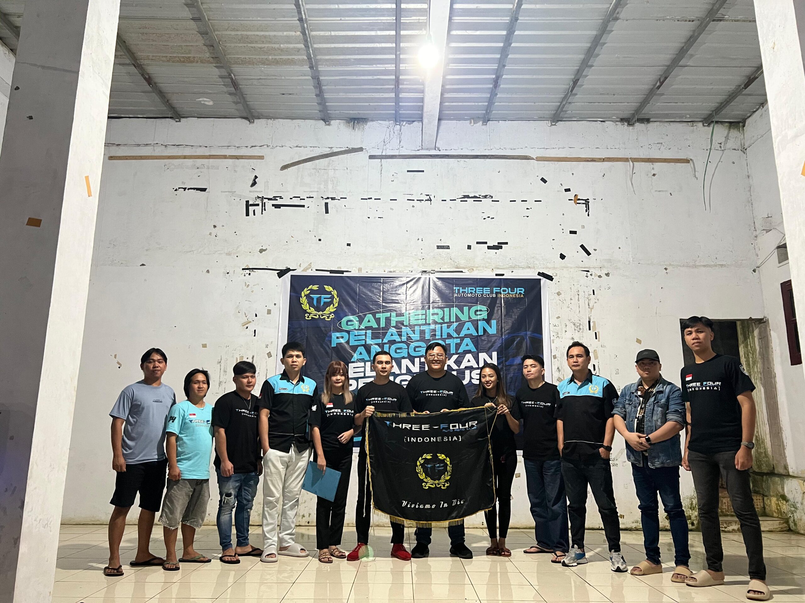 Three Four Automoto Club Indonesia Bentuk Pengurus Pusat, Bidik Jaringan Nasional hingga Mancanegara
