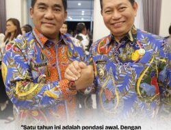 Satu Tahun Menjaga Amanah: Yulius Selvanus – Victor Mailangkay Tegaskan Komitmen Bangun Sulawesi Utara dalam “Satu Komando”