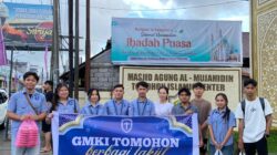 GMKI Cabang Tomohon Berbagi Takjil, Wujud Kasih dan Toleransi di Bulan Ramadhan