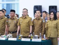 Wakili Bupati RD, Sekda Lynda Watania Ikuti Komunikasi Eksekutif Pengawasan BPKP se-Sulut