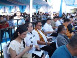 Bupati Robby Dondokambey dan Wabup Vanda Sarundajang Hadiri Ibadah Paskah Nasional 2026 di Manado