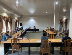 Bapemperda DPRD Tomohon Gelar Rapat Bersama Bagian Hukum Bahas Pembentukan Ranperda