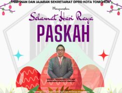 Sekwan DPRD Tomohon Steven Waworuntu: Semangat Paskah Perkuat Iman dan Solidaritas Masyarakat