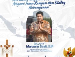 Menteri PKP Maruarar Sirait Dijadwalkan Sambangi Student Center GMKI Manado, Akan Sampaikan Dialog Kebangsaan