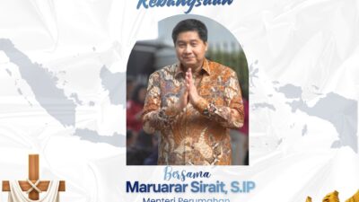 Menteri PKP Maruarar Sirait Dijadwalkan Sambangi Student Center GMKI Manado, Akan Sampaikan Dialog Kebangsaan
