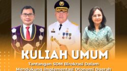 Bahas Kapasitas SDM Aparatur di Era Otonomi Daerah, IPDN–FISIP Unsrat Hadirkan Tokoh Nasional di Kuliah Umum