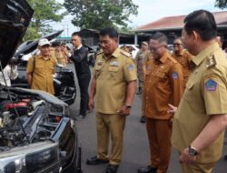 Pastikan Aset Daerah Prima, Gubernur YSK Pimpin Langsung Audit Kendaraan Dinas Pemprov Sulut