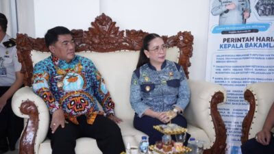Wabup Vanda Sarundajang Apresiasi Peresmian Mako Zona Tengah Bakamla RI di Kalasey II