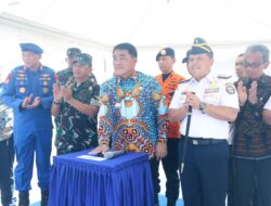 Perkuat Kedaulatan Maritim, Gubernur Yulius Selvanus Resmikan Mako Bakamla Zona Tengah di Sulut