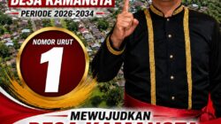 Nomor 1 untuk Kamangta Maju: Laurens Mandagie Siap Mengabdi untuk Rakyat