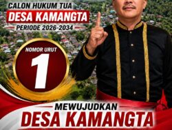 Nomor 1 untuk Kamangta Maju: Laurens Mandagie Siap Mengabdi untuk Rakyat