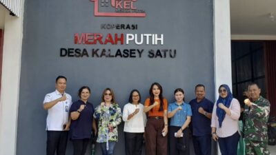 Komisi II DPRD Sulut Tinjau Gerai dan Gudang Koperasi Merah Putih Kalasey Satu