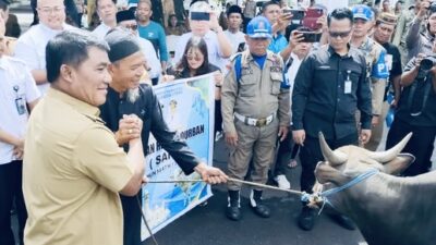 Perkuat Harmoni dan Toleransi, Gubernur YSK Salurkan 46 Ekor Sapi Kurban Iduladha 1447 H se-Sulut