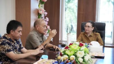 Minahasa-Tomohon Siap Jadi Tuan Rumah, VaSung Bahas Porprov 2027 Bersama KONI