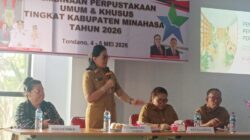 Perpustakaan Tak Boleh Diabaikan, Ini Penegasan Sekda Minahasa