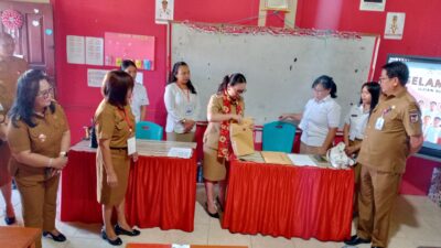 Wabup Vanda Sarundajang Buka Soal USAJ di SD Katolik Sta Marietha Tataaran 2, Tekankan Peningkatan Mutu Pendidikan