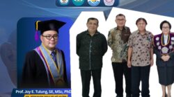 Ayah Mantan WR, Ipar Dekan, Sepupu Dekan, Kini Joy Tulung Jadi Guru Besar