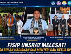 FISIP Unsrat Kembali Jadi Sorotan Nasional, Ferry Liando Hadirkan Dua Menteri dan Ketua DPD RI dalam Tiga Bulan
