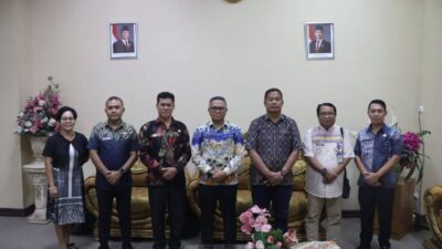 Sekwan Silangen Terima Kunker Sekretariat DPRD Talaud, Perkuat Sinergi Pelayanan Legislatif