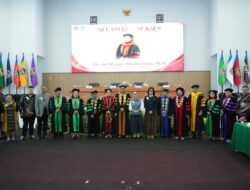 Wabup Vanda Sarundajang Hadiri Ujian Promosi Doktor di UNIMA
