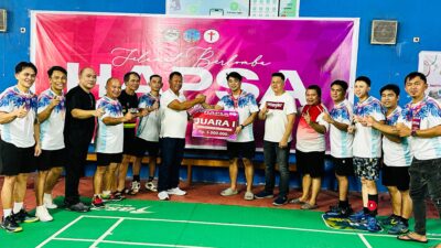 PKB GMIM Wilayah Kawangkoan Hattrick Juara Bulutangkis di Hapsa PKB Sinode GMIM