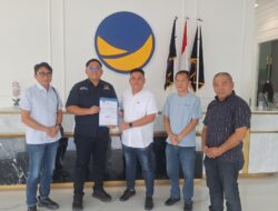 Perkuat Konsolidasi, NasDem Sulut Tunjuk Gideon Longkutoy Pimpin DPD Kota Bitung