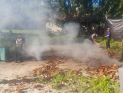 Dukung Gerakan Indonesia Asri, Sekretariat DPRD Sulut Gelar Kerja Bakti Bersama Warga di Mokupa