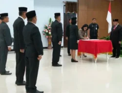 Bupati Robby Dondokambey Lantik 4 Pejabat Eselon II dan 2 Staf Ahli, Perkuat Kinerja Pemkab Minahasa