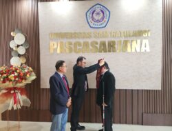 Tak Melihat Dunia, Tapi Mampu Melihat Masa Depan: Steven Kowaas Raih Magister Ilmu Pemerintahan Unsrat