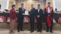 Jonru Resmi Nahkodai DPRD Tomohon, Pimpin Sisa Masa Jabatan 2024–2029