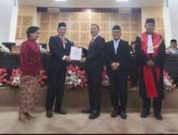Jonru Resmi Nahkodai DPRD Tomohon, Pimpin Sisa Masa Jabatan 2024–2029