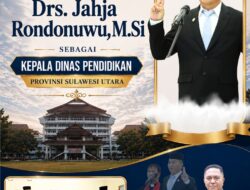 Sekretaris DPRD Sulut Beri Dukungan Penuh kepada Kadis Pendidikan yang Baru Dilantik