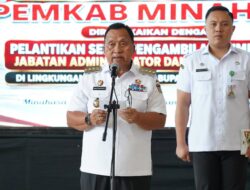 Berita Terkini!! Bupati Robby Dondokambey Lantik 114 Pejabat Pemkab Minahasa, Tekankan Integritas dan Profesionalisme