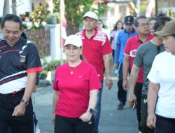 Wabup Vanda Sarundajang Buka Jalan Sehat HUT ke-81 RI, Ajak Masyarakat Perkuat Persatuan dan Hidup Sehat